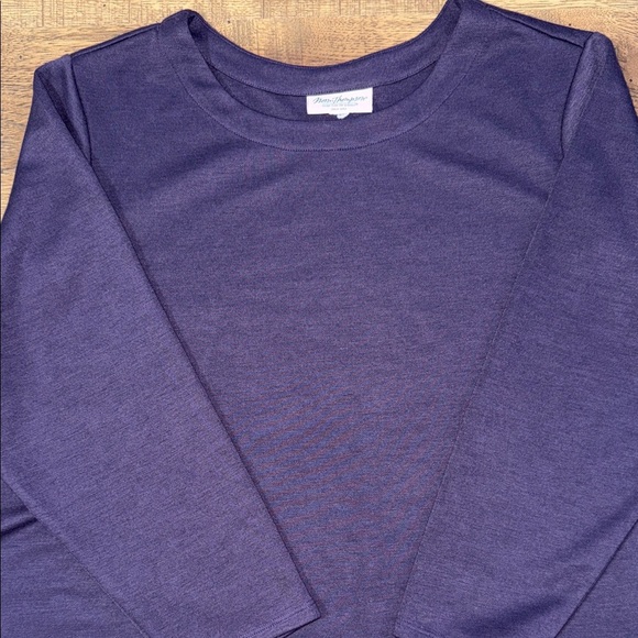 NORM THOMPSON Purple Long Sleeve Tunic - Picture 7 of 10